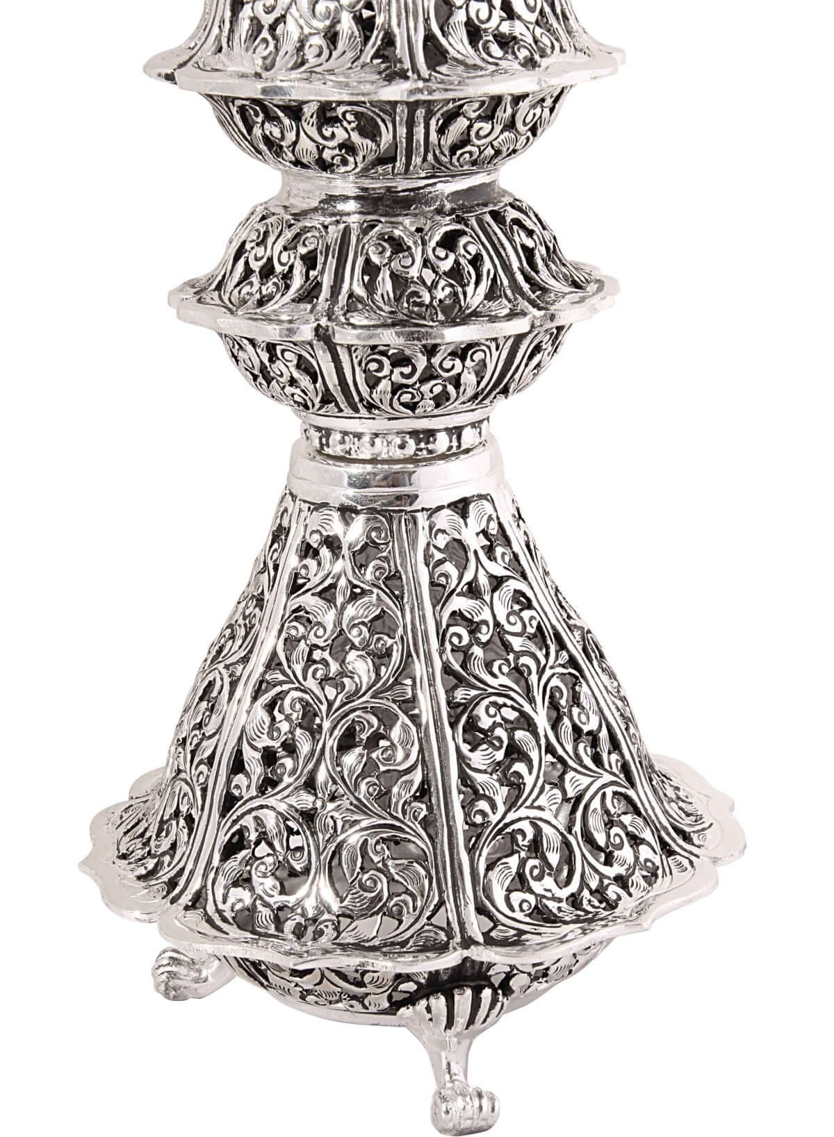 Silver Gift and Articles Traditional Silver Narthaki Lamp2 Image 3
