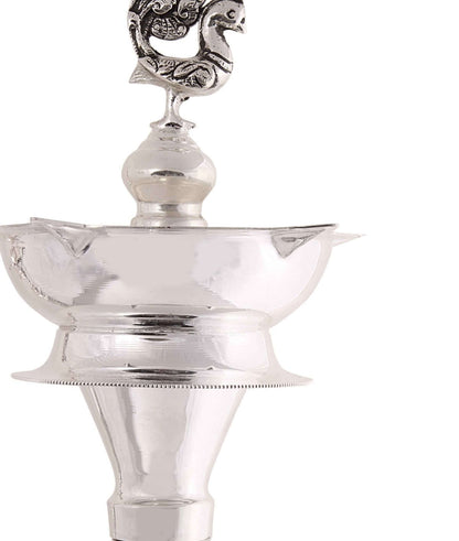 Silver Gift and Articles Traditional Silver Narthaki Lamp2 Image 4