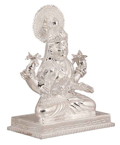Silver God Idols Goddess Lakshmi ji Idol 3