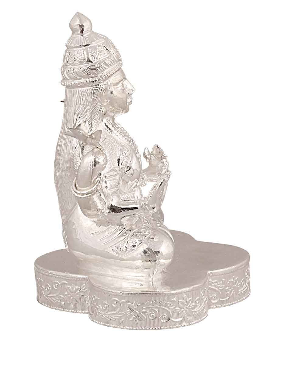 Silver-God-Idols Goddess Lakshmi ji Idol2 Image 2