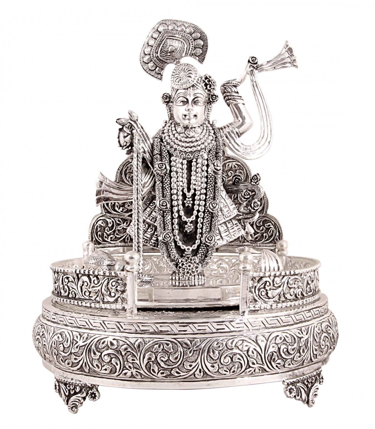 Silver God Idols Lord Krishna Silver Idol 1