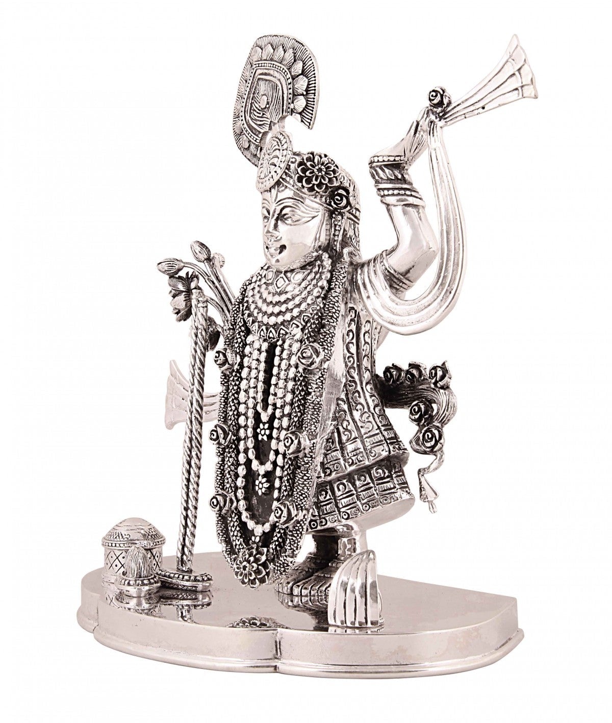 Silver God Idols Lord Krishna Silver Idol 2