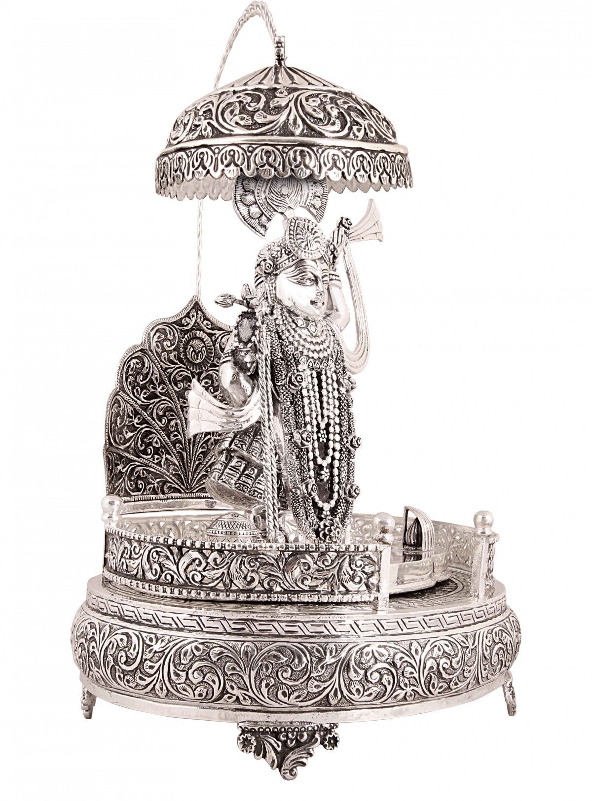 Silver God Idols Lord Krishna Silver Idol 3