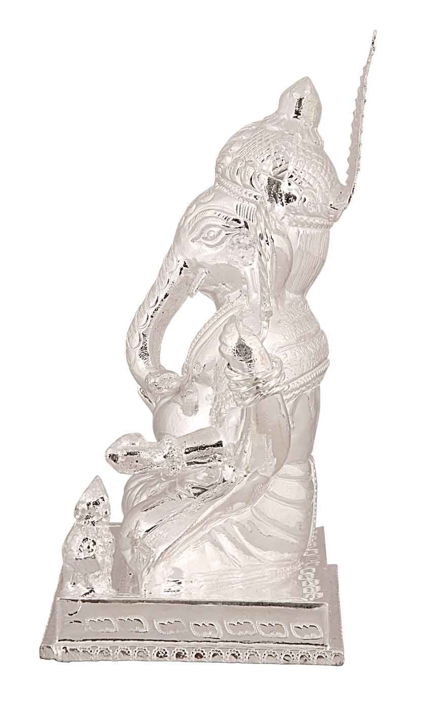 Silver God Idols Silver Idol of Lord Ganesh Image 1