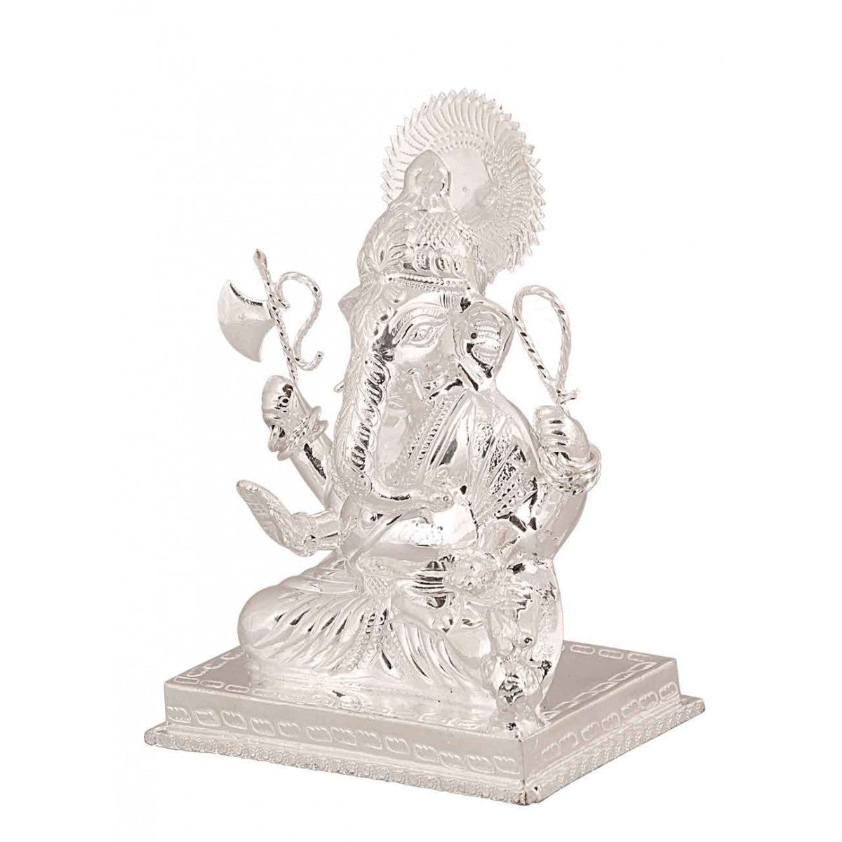 Silver God Idols Silver Idol of Lord Ganesh