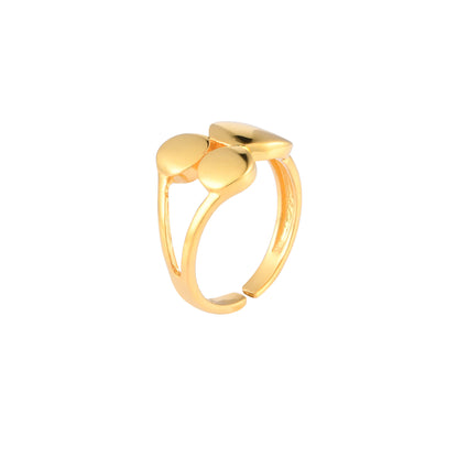 Silver Rings Casual 18k Gold Plated Ivy Ring Image 1