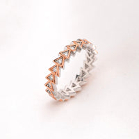 Silver Rings Casual 18k Gold Plated Lucy Ring Image 1