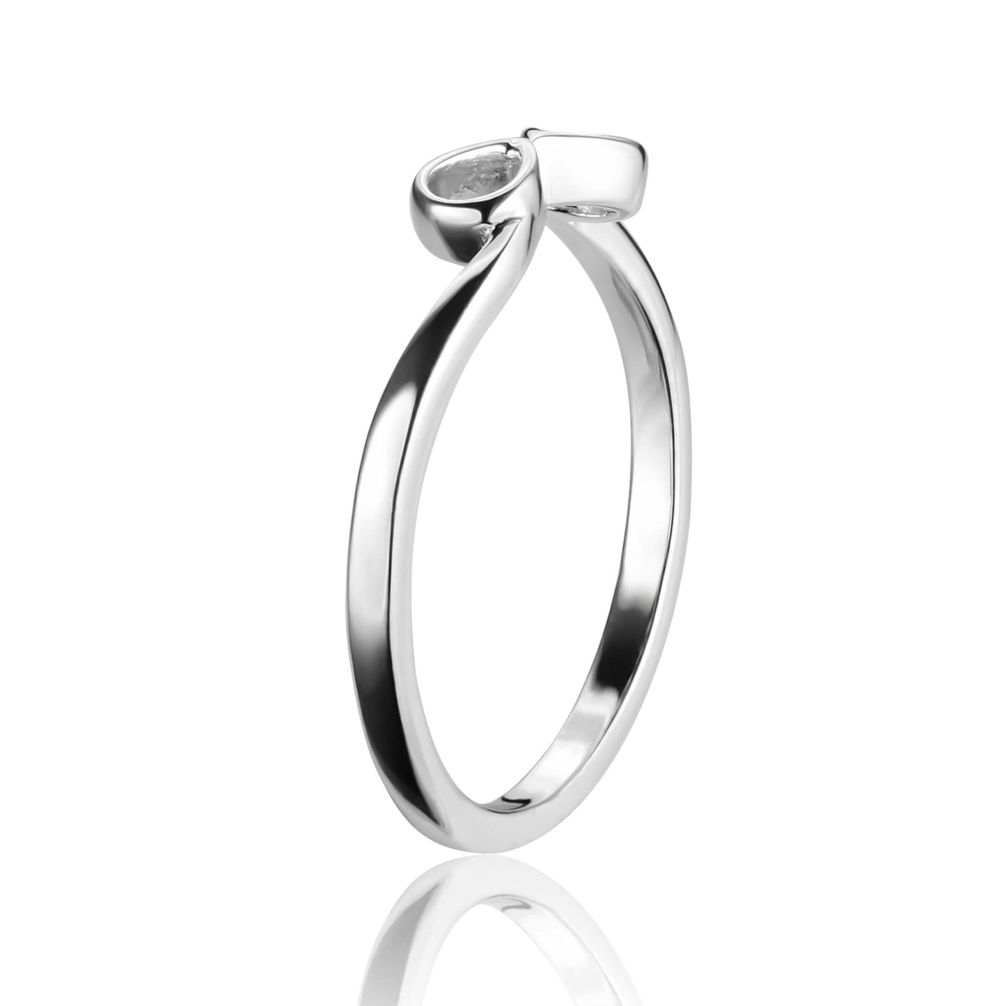 Silver Rings Casual 925 Silver Infinity Ring Image 1