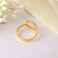 Silver Rings Circle Ring Crafted With 925 Silver