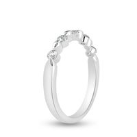 Silver Rings Fine-Cut 925 Sterling Silver Band Image 1