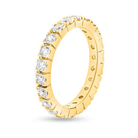 Silver Rings Premium Crystal-Studded 925 Silver Band Image 4