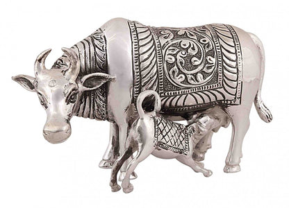 Silver Cow & Calf Idol 2