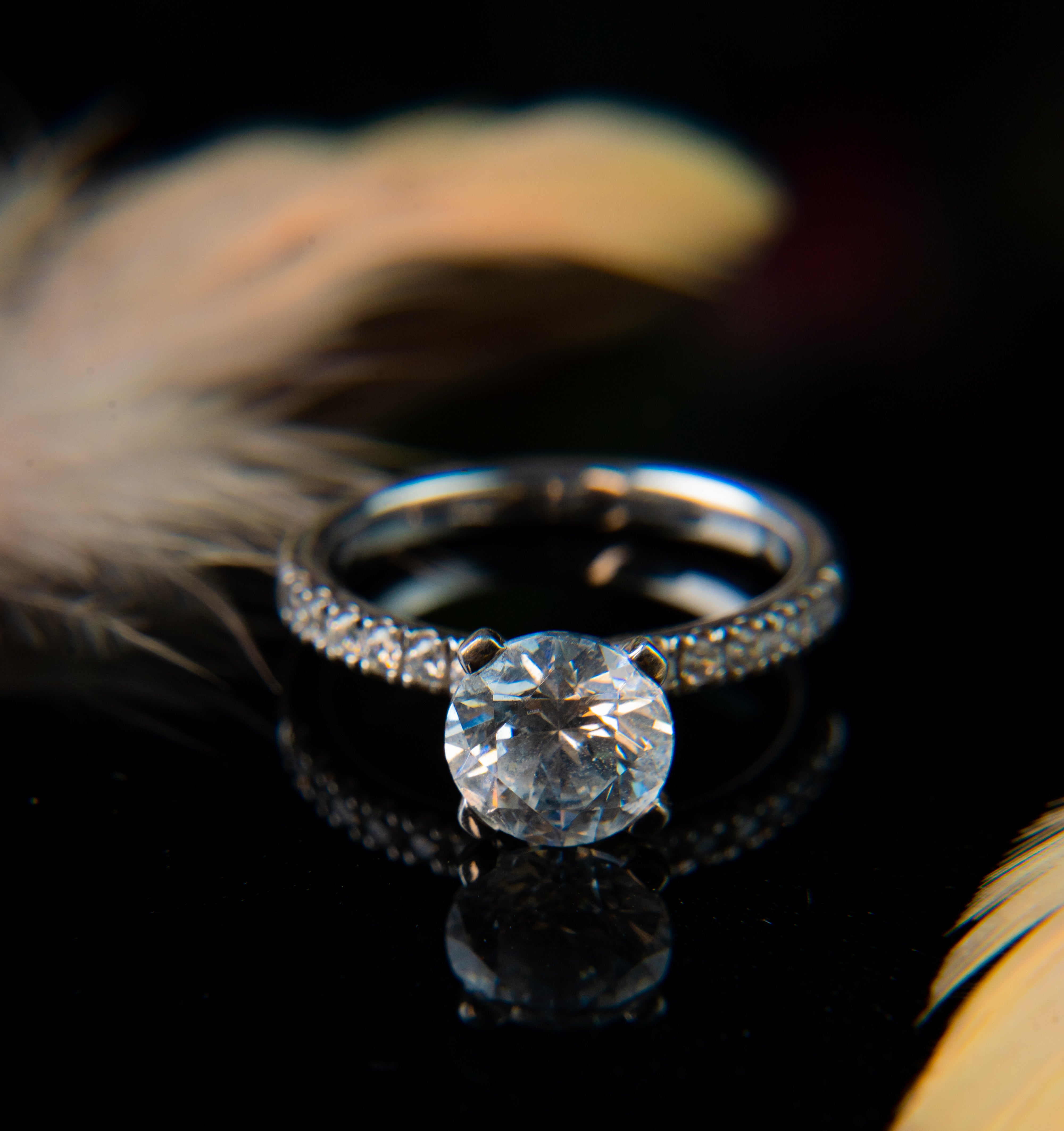 Swarovski crystal Cornelia Engagement Ring image6