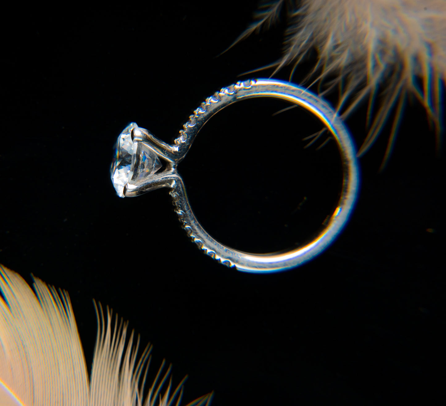 Swarovski crystal Cornelia Engagement Ring 7