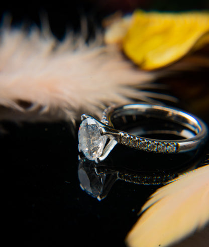 Swarovski crystal Cornelia Engagement Ring 8
