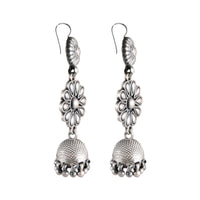 Tribal Earrings Silver Sylvan Jhumkas 2